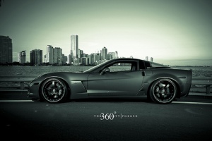 grey sports car
