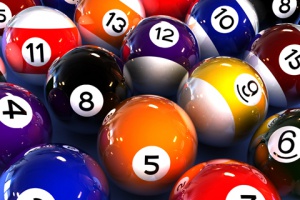 snooker balls