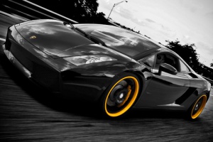yellow tyre